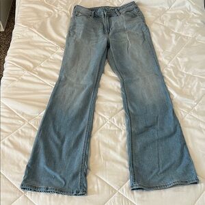 Old Navy Light Blue Flare Jeans